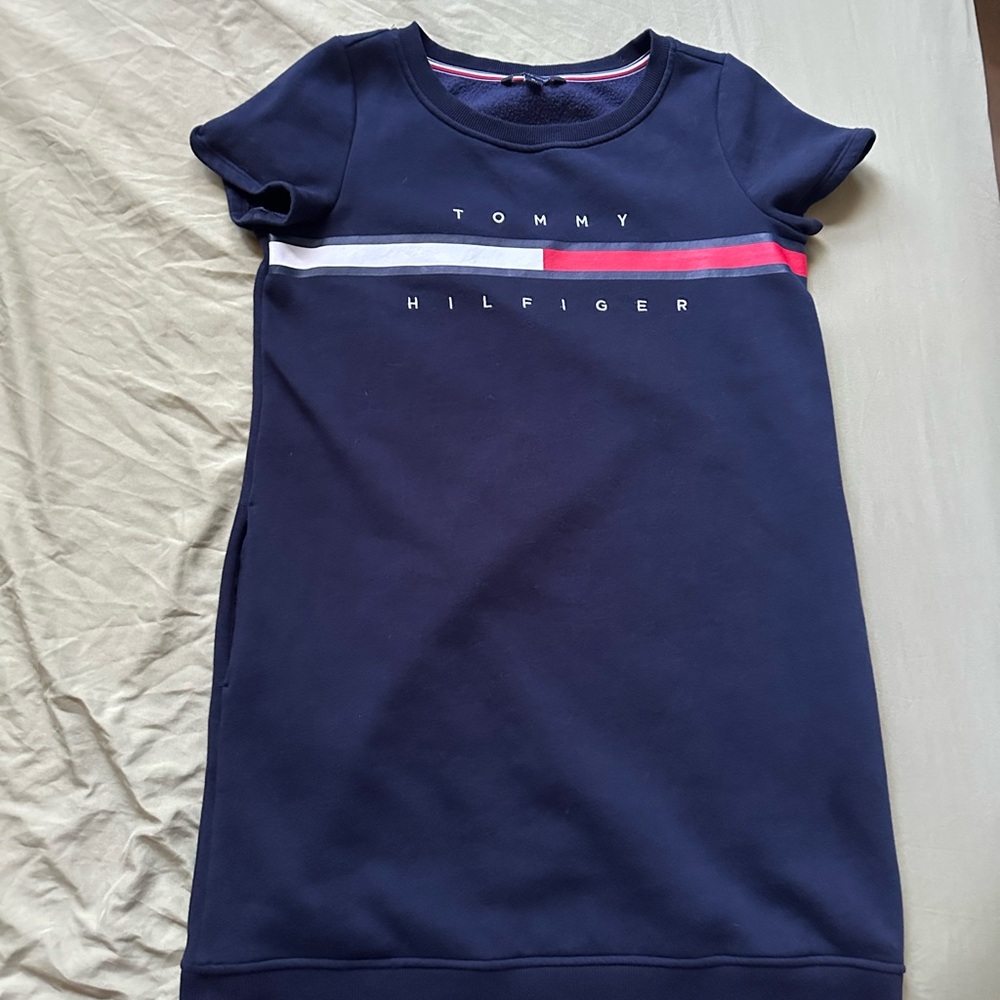 Tommy Hilfiger navy Sweatshirt dress